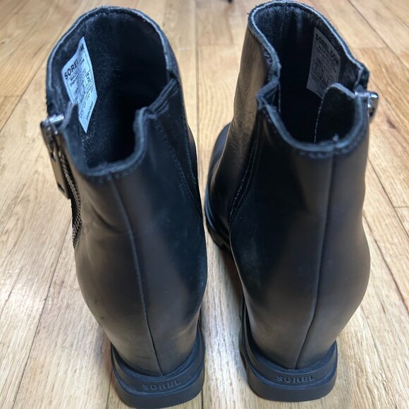 Women's Sorel Joan of Arctic Wedge III, Black - Picture 3 of 5